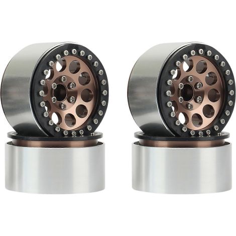 jantes Beadlock en métal 2.2 pour crawler RC 1/10 Axial SCX10 RR10 Wraith 90056 90048 Traxxa (1/5)