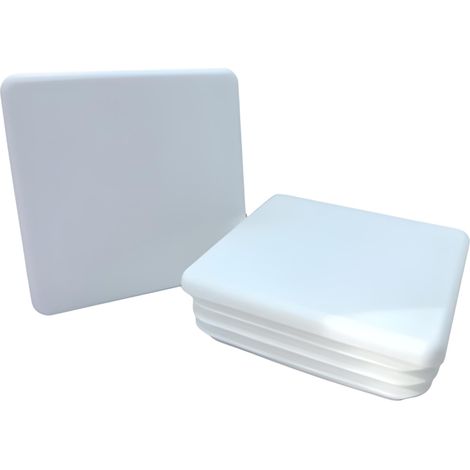 Tappo interno per palo profilato tetto 80x80 50 pezzi bianco (1/5)