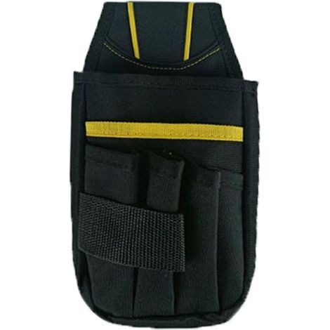 Ceinture Porte Outils,Pochette à outils,Petite Sacoche à outils avec ceinture en nylon réglable,imperméables pour technicien,constructeur, technicien de maintenance (1/5)