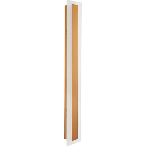 Lámpara de pared LED de metal dorado blanco 60 cm acero acrílico Rosalie (1/5)