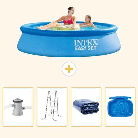 Intex Piscine Easy Set Ronde - 244x61 cm - 5-pièces S318 (1/5)