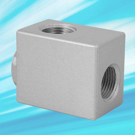 Schnellablassventil aus Aluminiumlegierung, große Belüftung G3/8 Zoll für Luft 0–0,95 MPa QE-03 (1/5)
