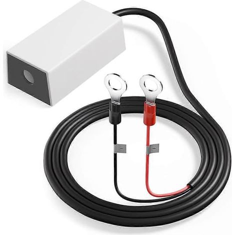 Adaptateur de batterie Starlink Mini 12 V avec convertisseur élévateur, câble à joint torique pour batterie vers convertisseur CC femelle 12 V-24 V vers 36 V (1/5)