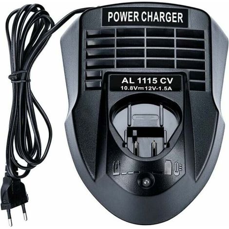Chargeur de batterie lithium-ion 10.8V-12V 1.5A pour perceuse/visseuse Bosch BC430 BC330. Modèle AL1115CV, compatible avec batteries BAT411.