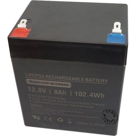 Batterie Montage pour OTech LFP1208 12.8V LIFEPO4 8AH (1/2)