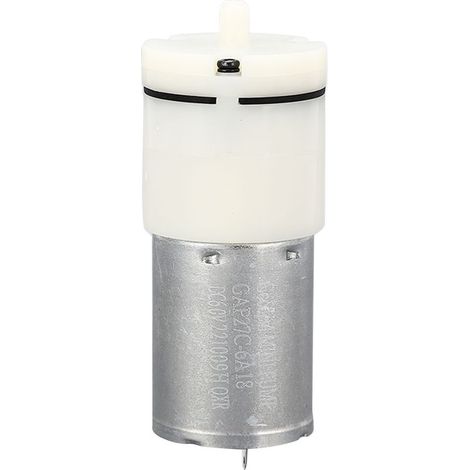 Pompe à air miniature 370 moteur pour aquarium, booster de vide électrique DC6V pour équipement de traitement (1/5)