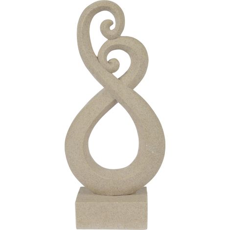 Kaemingk Tisch-Deko Polyresin braun 30 cm Dekofigur