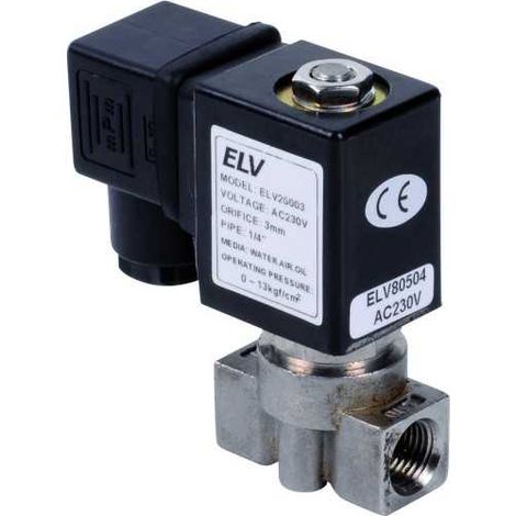 Electrovanne inox 1/4'' NF action directe