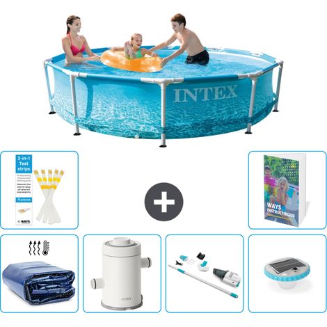 Frame Pool Rund - 305x76 cm - 7-teilig  S30 (1/5)