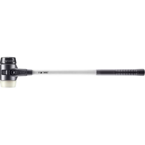 Schlaghammer HALDER SIMPLEX Gefüllter Gummi / Nylon mit verstärktem Tempergussgehäuse und Glasfaserstiel - D=80 mm - 3728.081 (1/5)