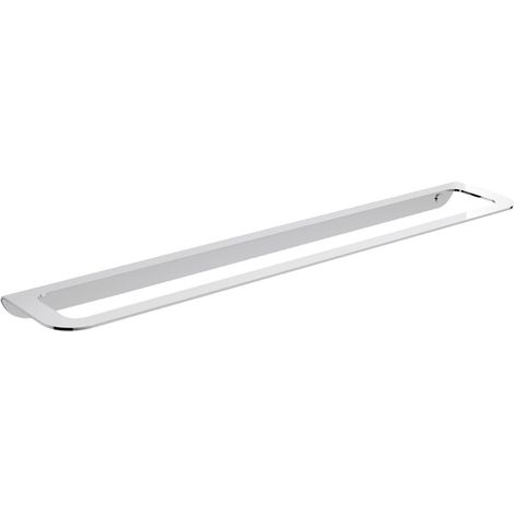 Lineabeta - Porte-serviettes/accessoires Roersa L.64 cm en acier (1/2)