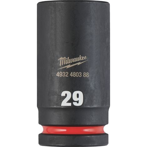 Milwaukee Inserti per Chiavi a Impatto in Acciaio CR-MO Durevoli 4 cm (1/3)