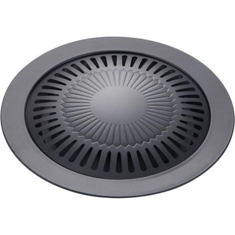 Accessoire pour réchaud à gaz portable 32 cm Plaque de grill pour réchaud à gaz (1/4)
