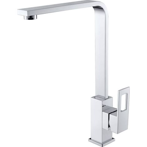 Monomando cocina o lavabo de caño alto con Brazo giratorio LE280 Serie Levanta de Optima