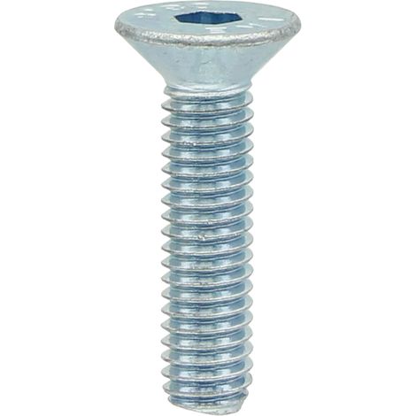 Tornillo Allen con cabeza avellanada M6x25 8.8 DIN 7991 (1/2)