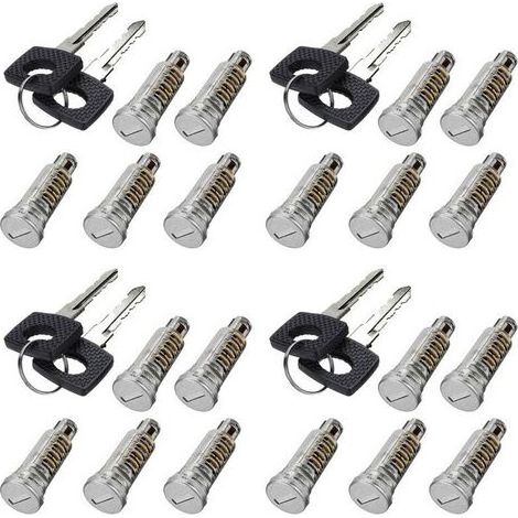 Adatto per 20-cilindro serratura (6707600205), con 8 chiavi identiche, compatibile con tutte le porte di un Mercedes-Benz Sprinter Vito W638 LT, nove. (1/5)
