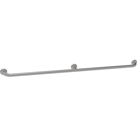 Maniglione di sicurezza cm.150 inox lucido bagni disabili (1/3)