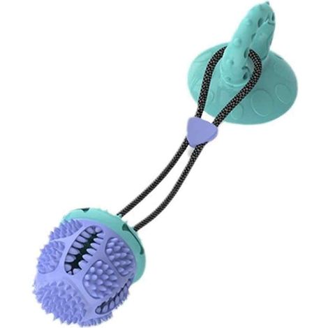 1 jouet pour chien à ventouse, jeu de tir à la corde, jouet interactif d'enrichissement mental, casse-tête stimulant pour chiens (1/5)