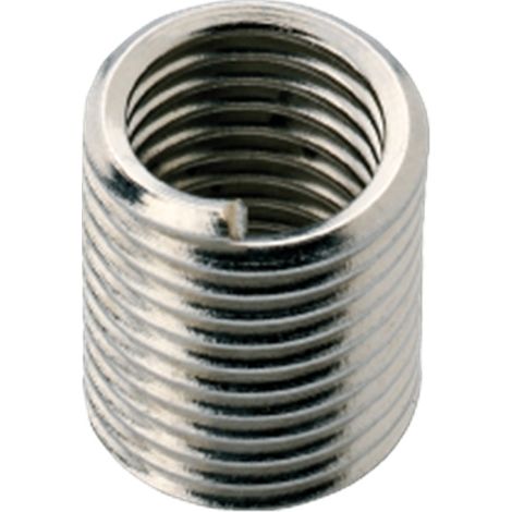 Phan coil filet rapporté inox metrique M8 2xD boite de 50 Van ommen