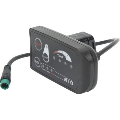 LED-Tachometer für E-Bikes, LED-Anzeigetafel für Elektroroller mit wasserdichtem 8102 5-Pin-Stecker (1/5)