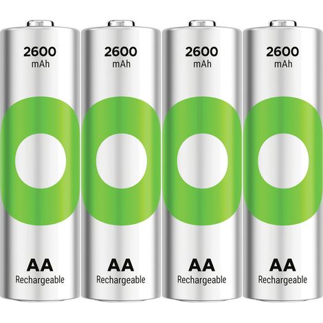 GP ReCyko Mignon (AA)-Akku NiMH 2600 mAh 1.2 V 4 St. (1/5)