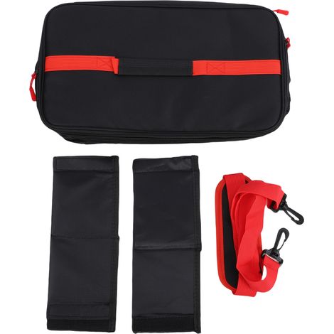 Sacoche de premiers secours pour médicaments et matériel d'urgence, idéale pour la voiture, la maison, le bureau et l'extérieur. Couleur : noir, 18 x 23 x 40 cm / 7,09 x 9,06 x 15,75 po. (1/5)