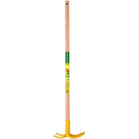 Fourche Plastique Enfant manche bois certifié PEFC 100%- Leborgne (1/4)