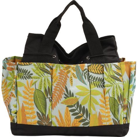 Sac de jardin portable, kit de rangement pour outils de jardin avec multiples poches, pour jardinage extérieur (1/5)