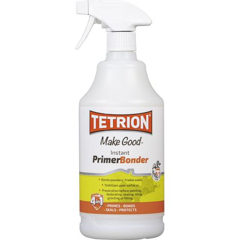 Tetrion Universal Primer 4-in-1 per Verniciatura e Sigillatura - Asciugatura Rapida per Superfici Polverose e Crumose 1 l