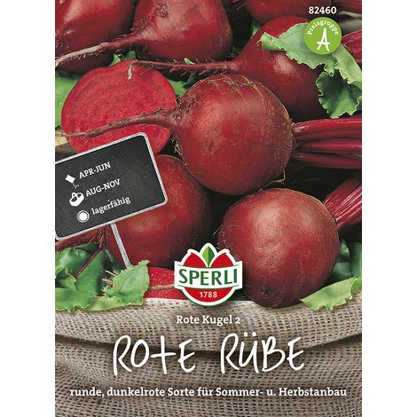 Sperli Rote Bete Rote Kugel 2 - Gemüsesamen (1/2)