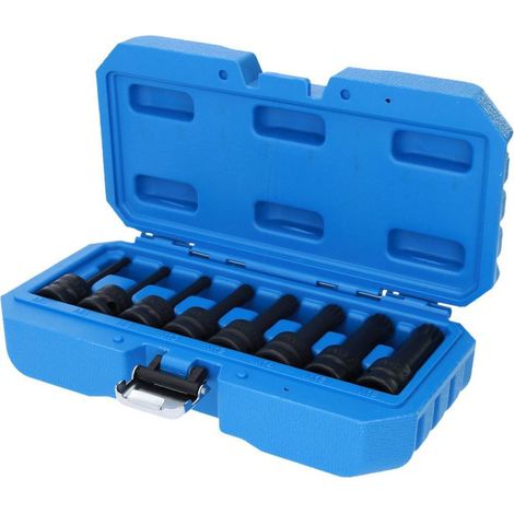 Brilliant Tools 1/2 Kraft-Bit-Stecknuss-Satz, XZN, 8-tlg., M5 - M18