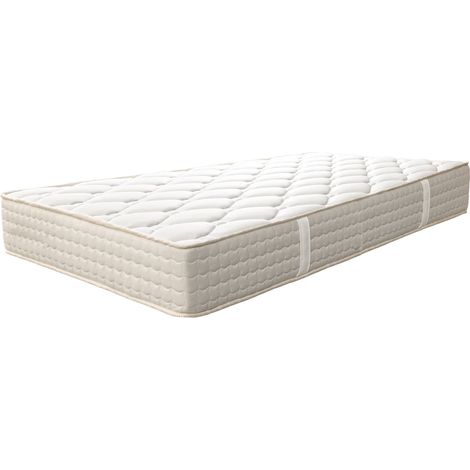 Matelas réversible DENIA 140x200 cm, en mousse haute densité, indépendance du couchage, ferme, face été/hiver, épaisseur 20 cm (1/5)