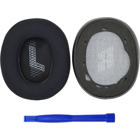 Coussinets d'oreille de rechange en gel rafraîchissant et isolant phonique pour casque supra-auriculaire E65 (E65BT E65BTNC) : confort accru. (1/4)
