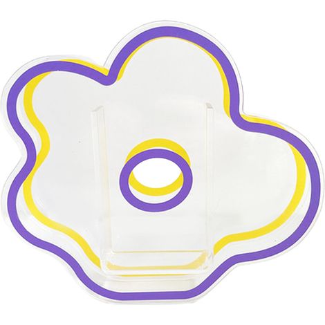 Vase Acrylic Modèle Unique [Hauteur 15.5cm] Vase en Acrylique Translucide Élégant pour Fleurs ou Décoration Multiple (1/5)