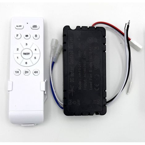 Kit de Mando a Distancia Universal para Ventilador Bandido RF 3 Velocidades