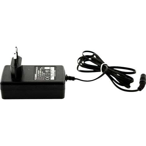 Steckernetzteil Netzteil Steckdosenstabilisiertes Schaltnetzteil 12V 24W 2A 5,5x2,5 ZTEDC 2,5 x 55 mm Stecker Schwarz (1/4)