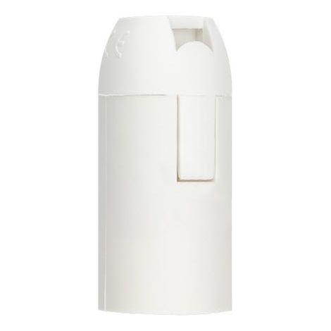 Portalampada E14 con morsetti a molla, bianco - V-TAC 8840