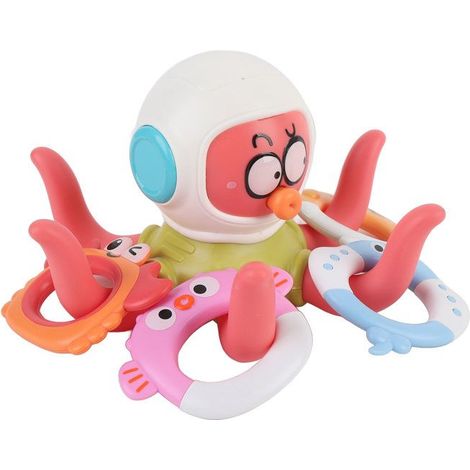 Ensemble de jouets de bain, lancer d'anneau interactif, jeu de lancer, adapté à divers jeux aquatiques, plastique (1/3)