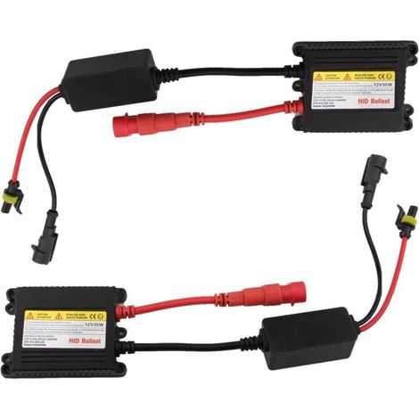12V 35W Universal-Vorschaltgerät-Set, DC HID Xenon-Ersatzreaktor, 2 Stück für H1 H3 H4 H7 H10 H9 9005 9006 D2R D2S alle Serien (1/4)