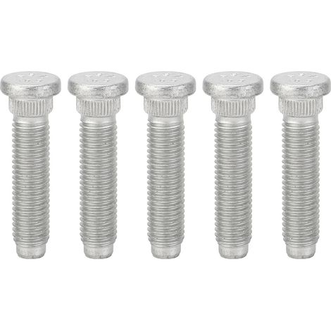Confezione da 5 dadi ruota posteriori in metallo Akozon Hard Hours 1764269 M14X60 per MK8 FWD 2012 (1/5)