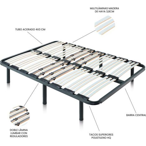 Somier láminas RX Diamond 105x200