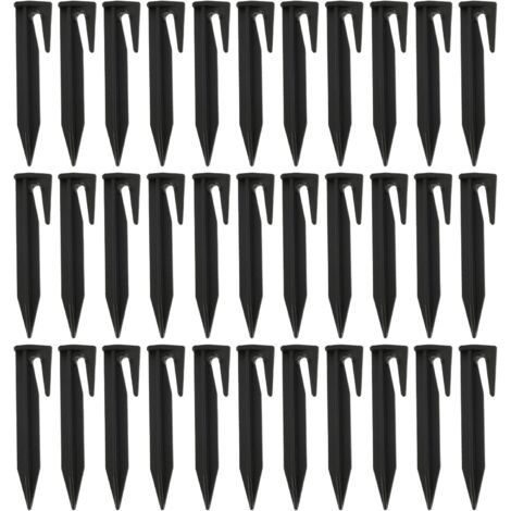 150 Pcs Piquets de Fixation pour Câbles Périphériques, Piquets de Terre pour Robot Tondeuse Accessoires pour Tondeuses à Gazon, Piquet de Terre pour Câble de Délimitation (1/5)