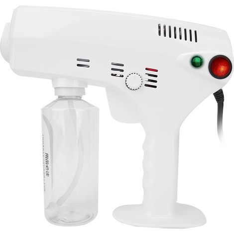 Vaporisateur portable à nano-lumière bleue pour coiffure, soin du cuir chevelu, prise 220-240 V. (1/5)