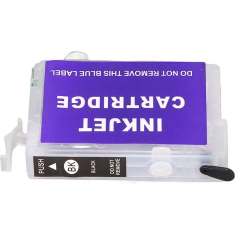 Cartouche d'encre noire T1631 pour imprimantes Workforce WF-2010W, WF-2510WF, WF-2520NF, WF-2530WF, WF-2540WF - Fournitures compatibles, couleur noire (1/5)