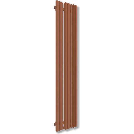 Elektrischer Heizkörper aus Kupfer - (HxL) 1600x440mm - 1000 Watt - 1000 Watt - SHE1600-440VE1BCO