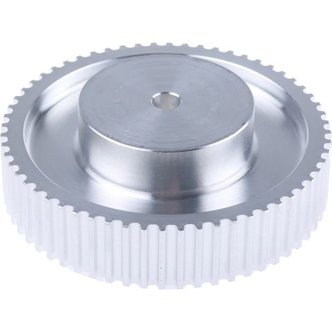 Poulie pour courroie crantée en Aluminium 60 dents , pas de 5mm, alésage 8mm ( Prix pour 1 )