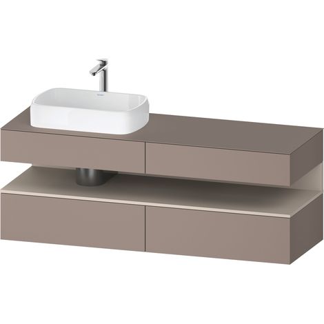 Duravit Collection One Meuble sous-vasque sur console, 2 tiroirs, (1/2)