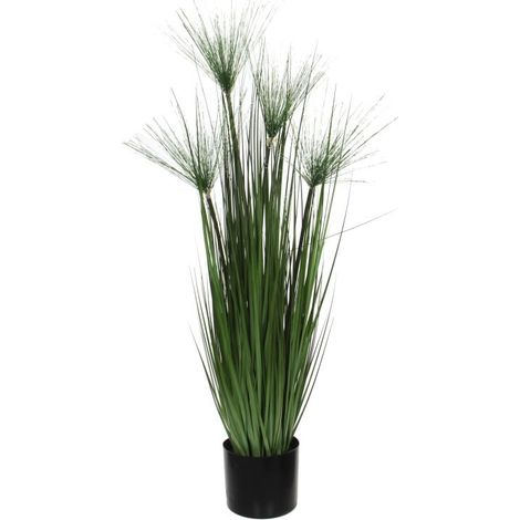 Mica Kunstpflanze Papyrus grün im Topf 102 cm Kunstpflanzen (1/2)