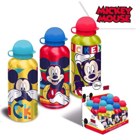 Borraccia Alluminio 500Ml Topolino Ds-Wd19492 X1