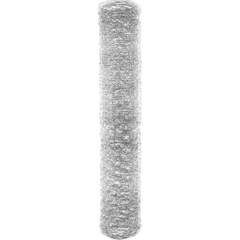 Grillage Poule Fil Métallique Hexagonal Robuste pour Élevage Volaille Maille Fine Sécurisée Adaptable DIY Protection Polyvalente pour Poulaillers et Cages (1/5)